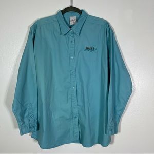 Dally-O, Embroidered Long Sleeve Button Down Shirt. Size XXL. Good used cond!